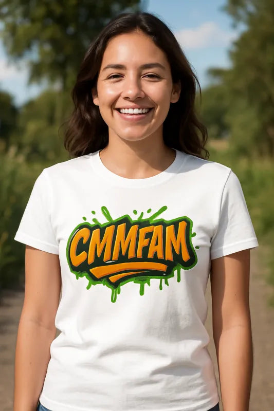 Vivid Vibes: CMMFAM Splash! - Women's Standard T-Shirt