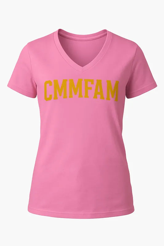 Bold Family Vibes Collection - Women's V-Neck T-Shirt