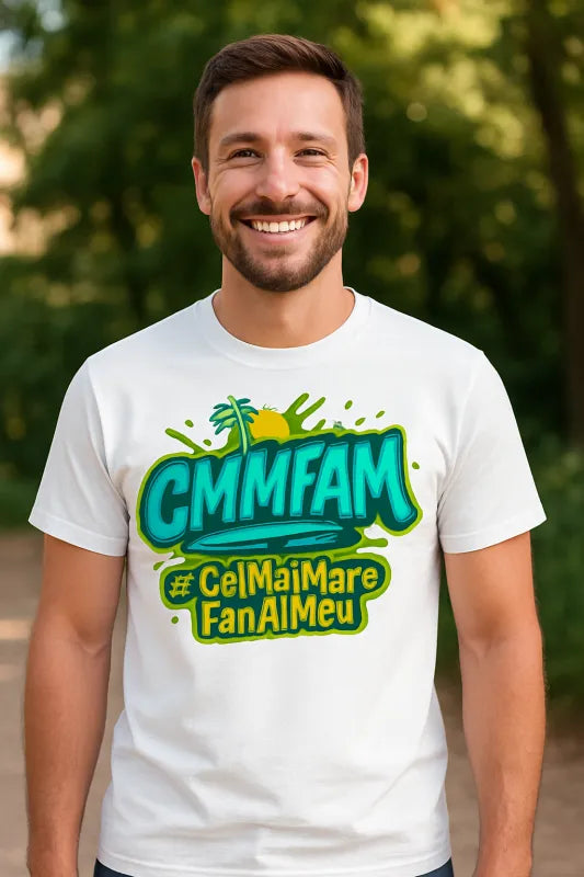 Island Vibes: CMMFAM Fan Gear - Unisex Standard T-Shirt