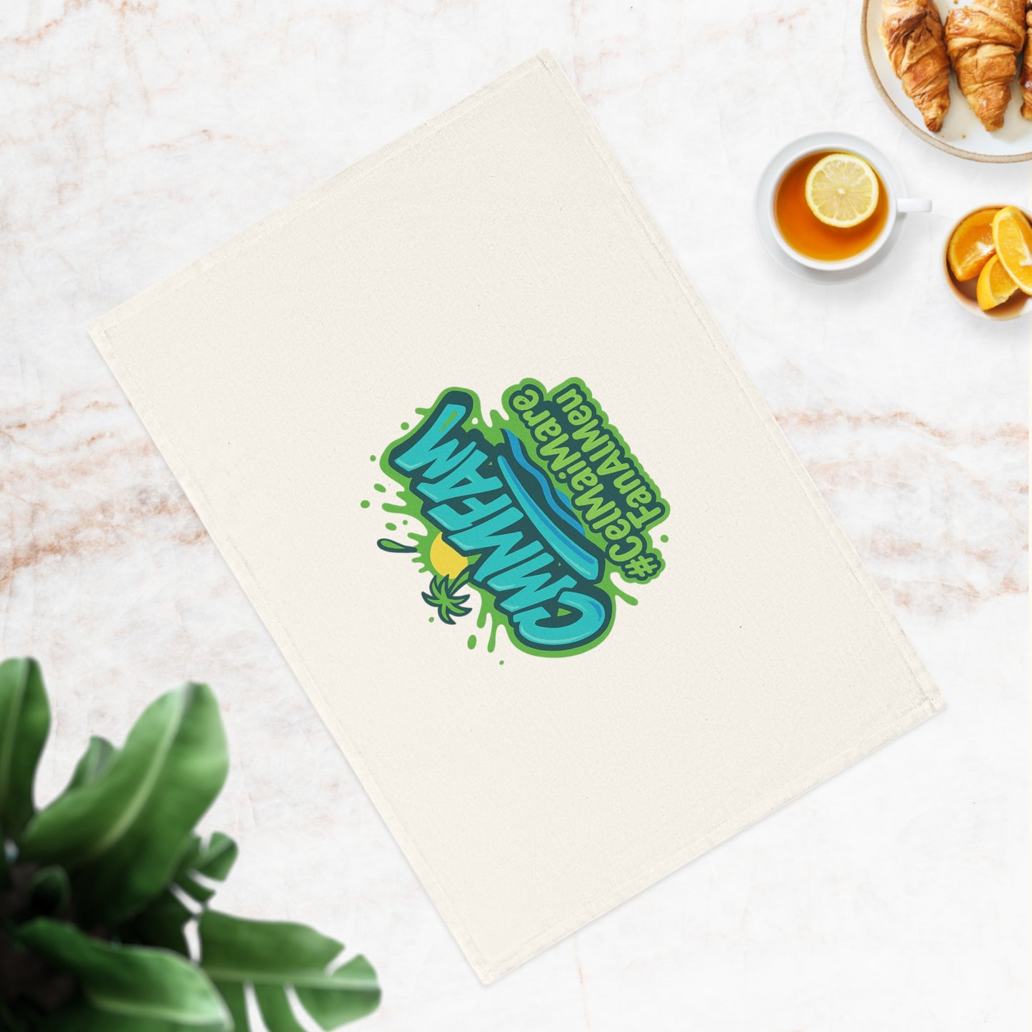 Fun Cotton Tea Towel - Perfect for Home, Gifts, Kitchen Decor, Family Events, and Celebrations
