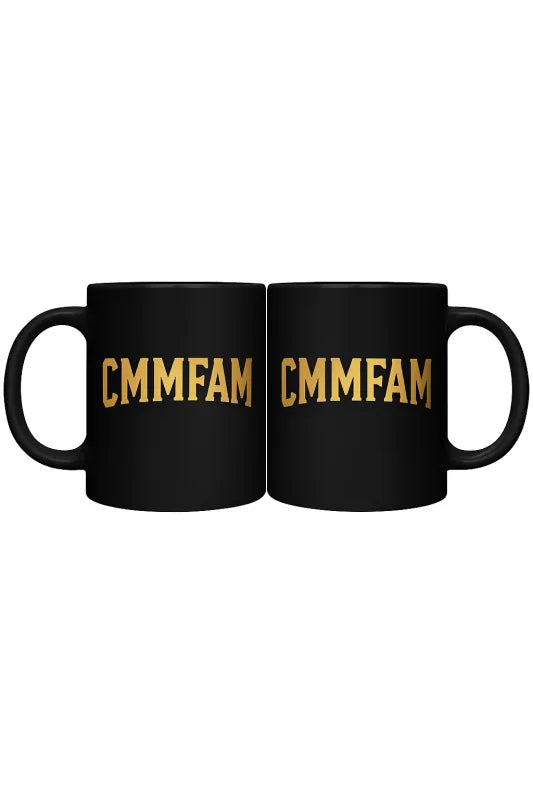 Bold Family Vibes Collection - Black Mug 11oz