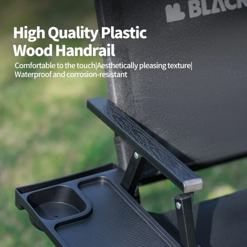 Blackdog Outdoor Folding Kermit Chair Lightweight Portable High Load Capacity Folding Chair Ergonomic Design Beach Camping