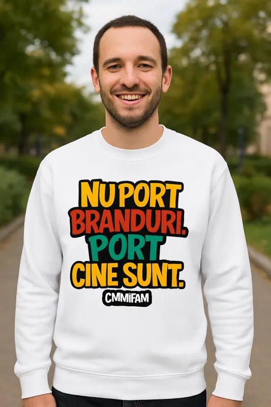 Be Yourself, Not a Brand - Unisex Sweatshirt
