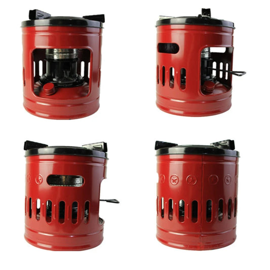 Vilead Kerosene Camping Stove Heater 10 Wick Outdoor Cooking Coal Oil Burner for Hiking Picnic BBQ Travel Wild Camping Equipment