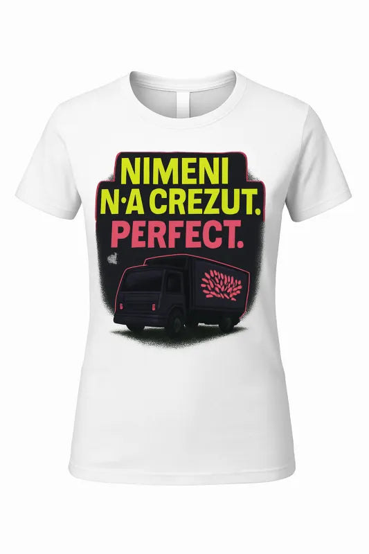 Unbelievably Perfect: Bold Street Vibes - Women's Soft Style Fitted T-Shirt