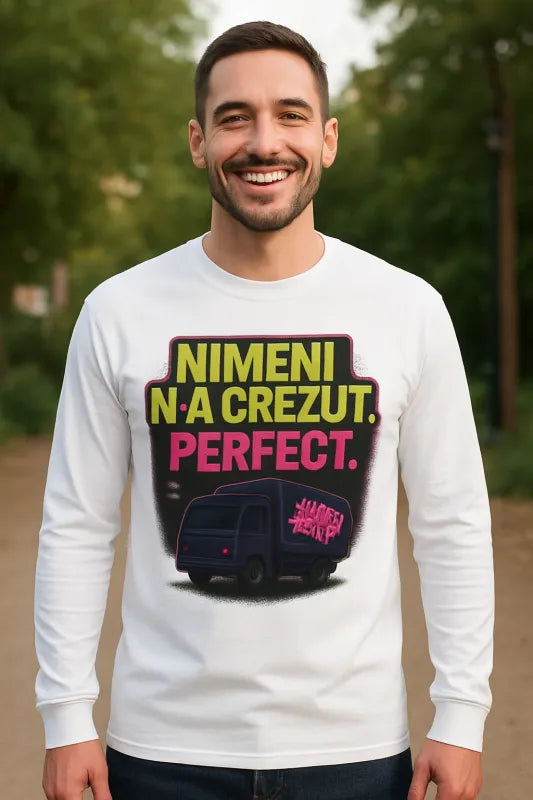 Unbelievably Perfect: Bold Street Vibes - Men's Long Sleeved T-Shirt