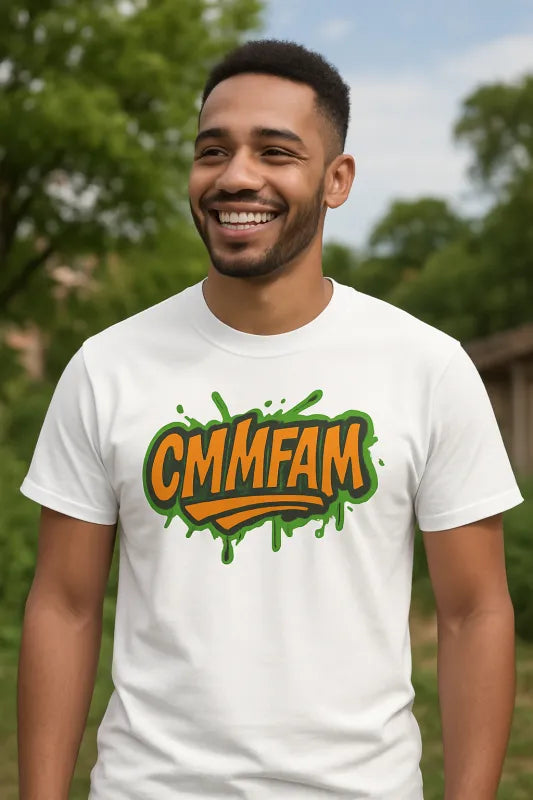 Vivid Vibes: CMMFAM Splash! - Unisex Standard T-Shirt